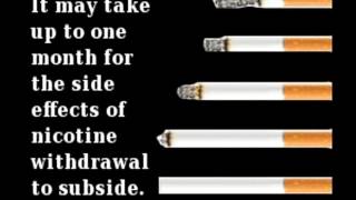 Nicotine Withdrawal Timeline