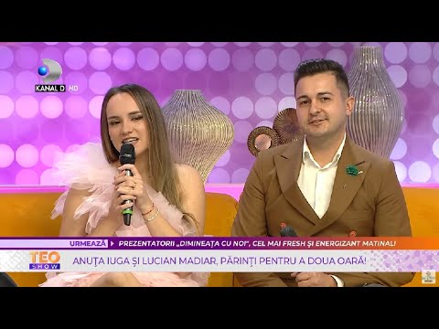 Teo Show (22.02.2022) - Anuta Iuga si Lucian Madiar, parinti pentru a doua oara!