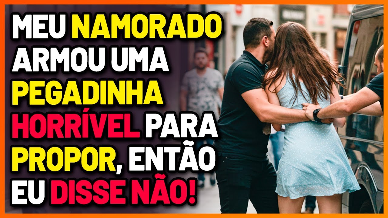 Meu Namorado PROPÔS com uma PEGADINHA HORRÍVEL e EU disse "NÃO"