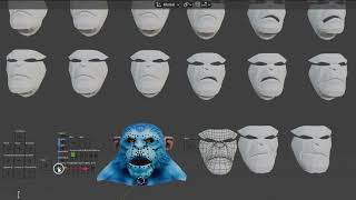 Blender Rigging Framework WIP - Auto Face Rig
