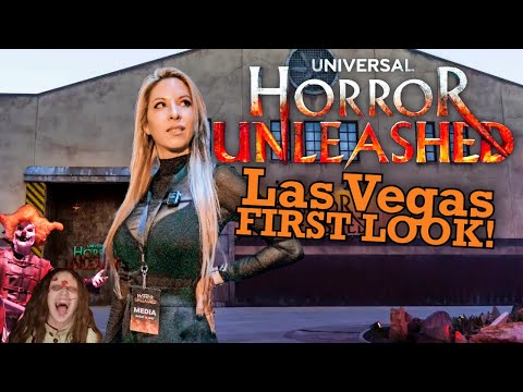 Las Vegas NEW Universal Horror Unleashed FULL ACCESS in Haunted Houses, Food & Know Before You Go!