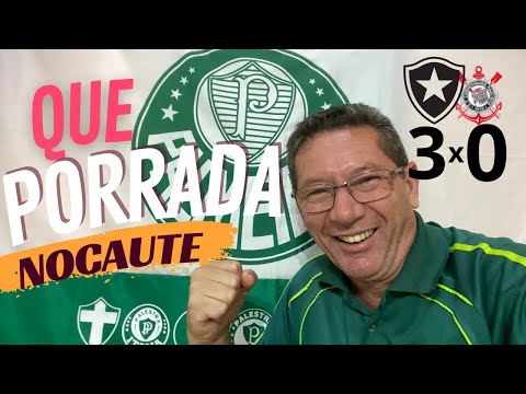 REACT BOTAFOGO 3x0 CORINTHIANS, QUE PORRADA, NOCAUTEOU…