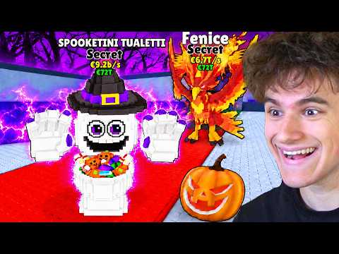 HO SBLOCCATO TUTTI I NUOVI BRAINROT SECRET OP CON LA FORTUNA ''PALA'' su STEAL A BRAINROT!