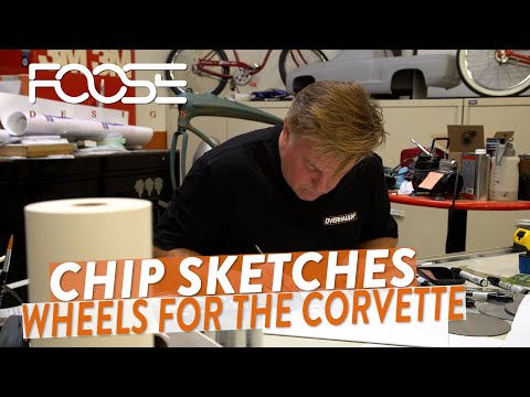 Chip Sketches Wheels for the Corvette!