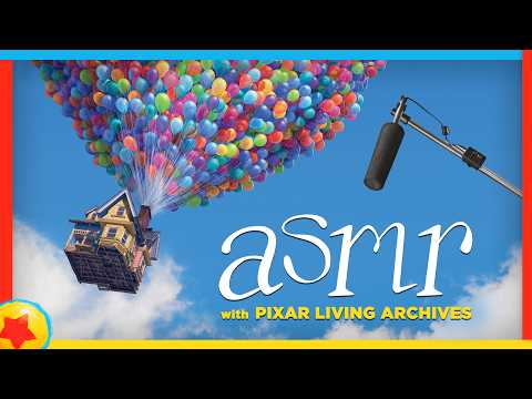 ASMR: Pixar's "Up" House, Carl & Ellie's Living Room Practical Model | PIX(ASM)R: ASMRchives