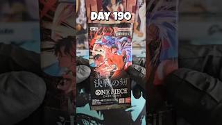 Day 190 of opening a onepiece pack everyday for an entire year #onepiece #optcg #boosterpack #op16