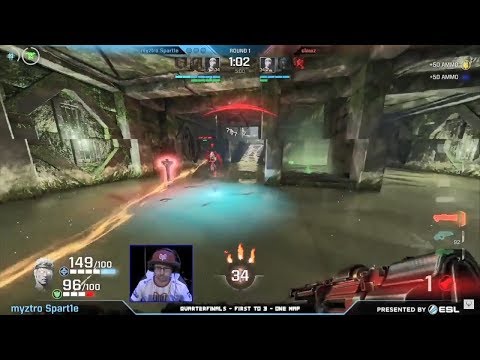 Clawz vs. Spart1e (1/4 play-off, QuakeCon 2018 Duel) – Quake Champions