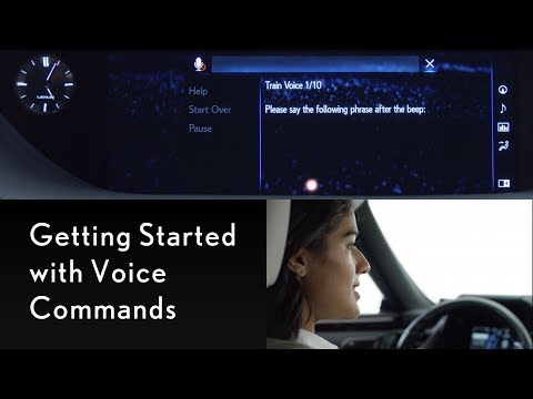 How-To Use Voice Commands | Lexus