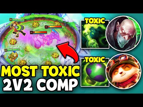 We played the most TOXIC 2v2 comp imaginable and tilted the lobby (SO MUCH POISON)