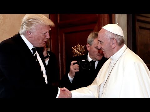 Click to Watch the Pope Francis and President Trump: Monumental first meeting is full of surprises  video