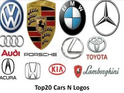 Top20 Cars and their Logos || All car logos || Top branded cars