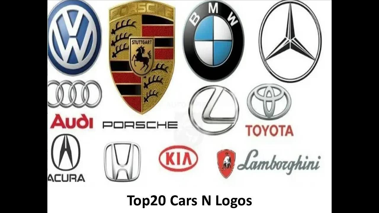 Top20 Cars and their Logos || All car logos || Top branded cars
