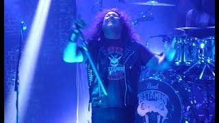 Testament - The Pale King, Live at Vicar St, Dublin Ireland, 01 April 2018