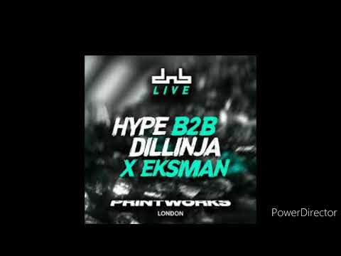 Hype b2b Dillinja  Mc Eksman @ DnB Allstars