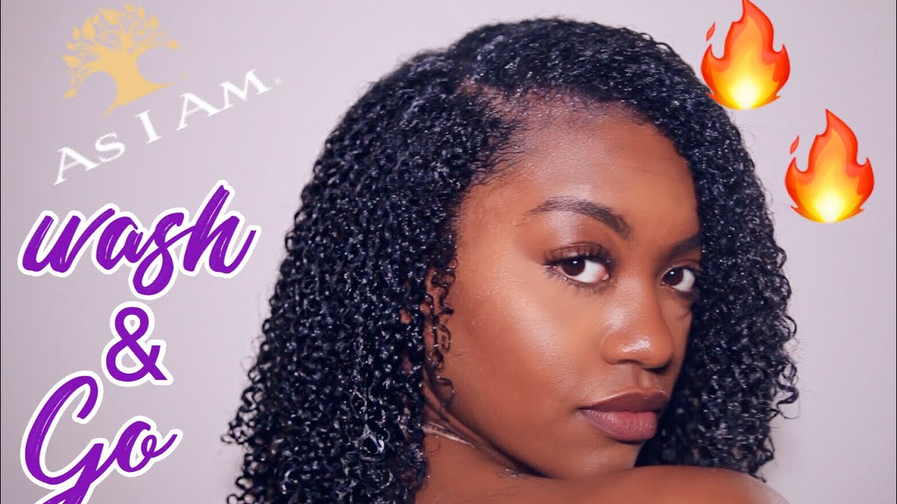 AS I AM Wash N Go Routine!!! NEW FAVS
