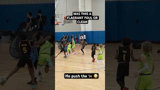 Was this a flagrant foul❓#shorts #viral #viralvideo #explore