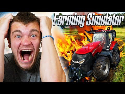 , title : 'I"M A TERRIBLE FARMER! Farming Simulator'