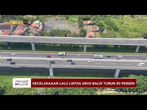 PRESISI UPDATE: VOLUME KENDARAAN BALIK JAKARTA MENINGKAT , LAKA LANTAS TURUN 30% 07/04/20 (20.00)