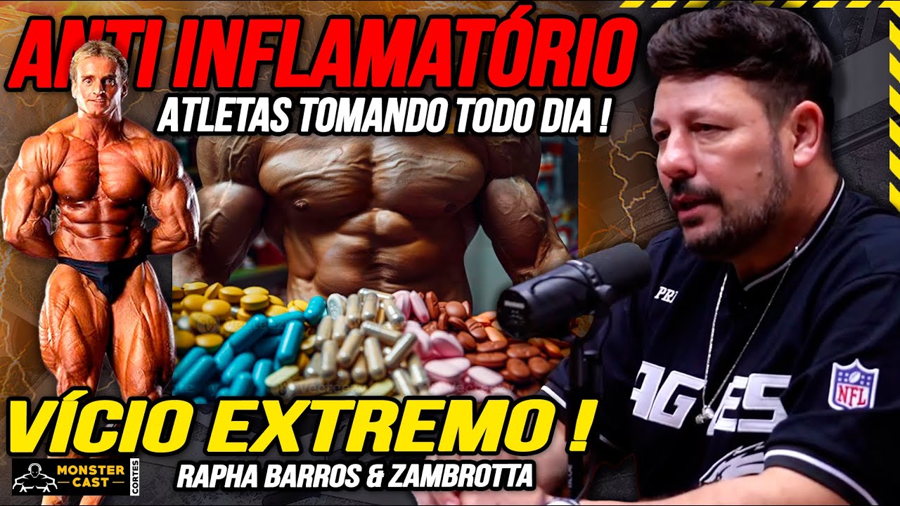 ANTI INFLAMATORIOS PODEM SER MAIS PERIGOSOS ?!! | RAPHA BARROS & ZAMBROTTA