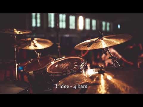 Soft rock drum track 100 BPM