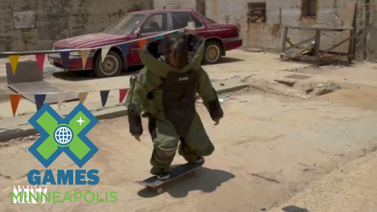 Alexis Sablone entrena con los marines de EEUU