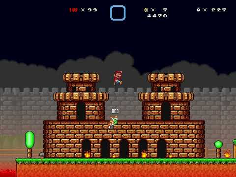 Super Mario Bros. X (SMBX2) Beta 5.2 Custom Level - Super Whippin' Fun Time!