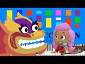 Bubble Guppies Check Out China Slow EASY Medium 4K Piano Tutorial