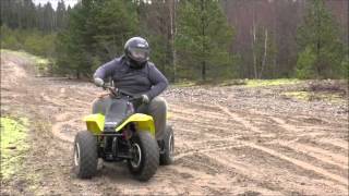 När jimmy kör atv med några andra som kör cross i pålamalm