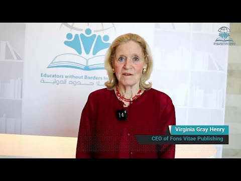 Virginia Gray Henry: I Am So Happy To Attend This Extraordinary Conference on Education