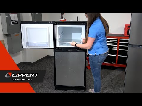 How to Adjust or Replace the Shelf on a Furrion 8 cu.ft Refrigerator V1