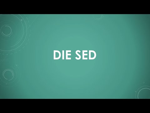 The SED explained simply and briefly