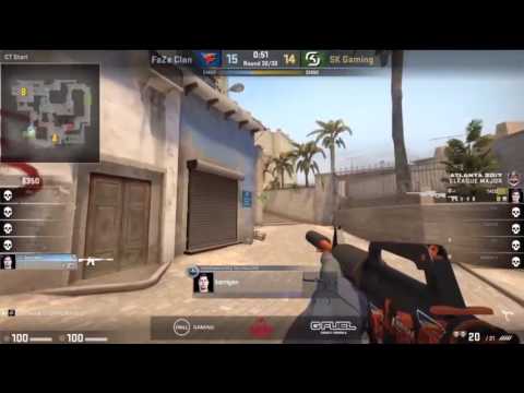 Taco 1vs2 clutch to take it to overtime | ELEAGUE MAJOR
