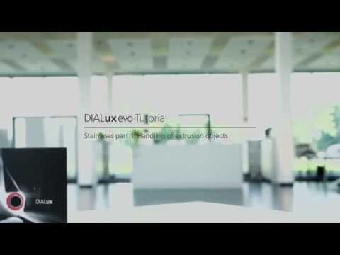 DIALux evo Tutorials for Beginners part 13 — Staircases part 1: Handling of extrusion objects