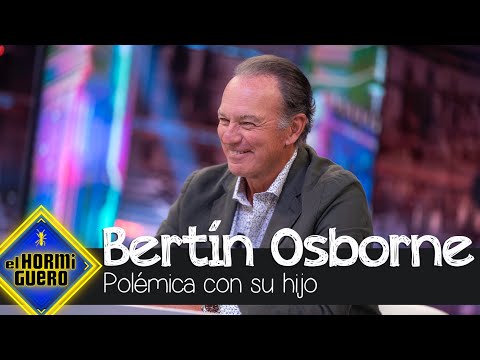 Bertín Osborne habla sin pelos en la lengua sobre la polémica con su hijo - El Hormiguero