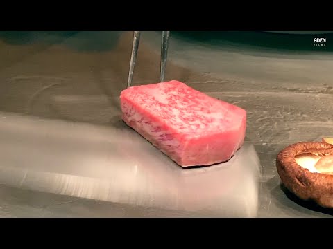 $180 Kobe Beef "medium rare" - Teppanyaki in Japan