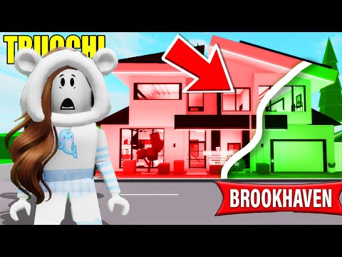 PROVO TRUCCHI SEGRETI CHE NESSUNO CONOSCE SU BROOKHAVEN ROBLOX!