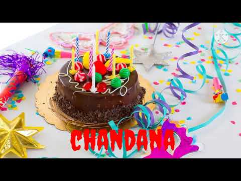 Happy birthday chandana || new happy birthday whatsup status || chandana name birthday wishes