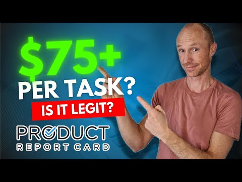 Product Report Card Review – Really Up to $75+ Per Task? (Yes, But Is It Worth It?)