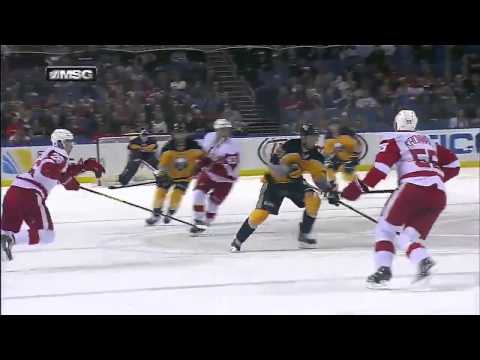 Zemgus Girgensons Between The Legs Deke Goal (Sabres vs Red Wings)