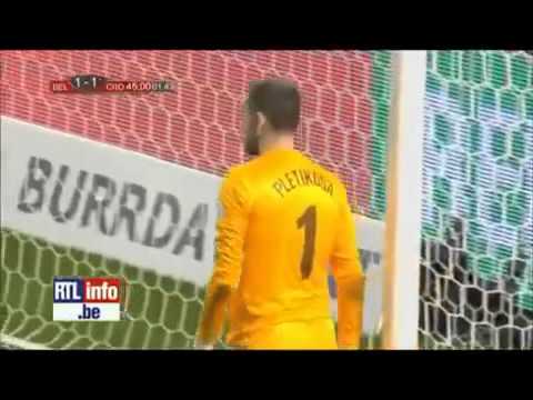 Belgique 1-1 Croatie Goal de Guillaume Gillet !