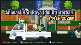 Download lagu Animasi hari raya idul fitri 2020 mp3