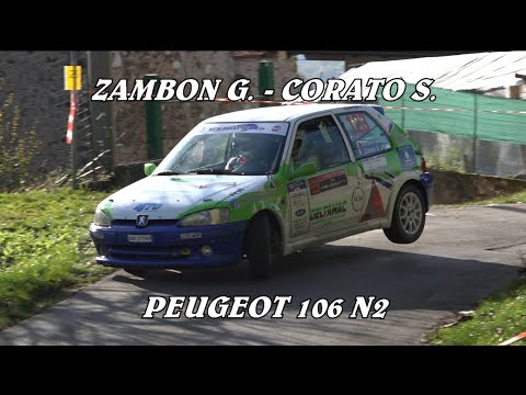 RALLY CITTA' DI SCHIO 2022 | ZAMBON G. - CORATO S. | PEUGEOT 106 N2 | VIDEOCLIP