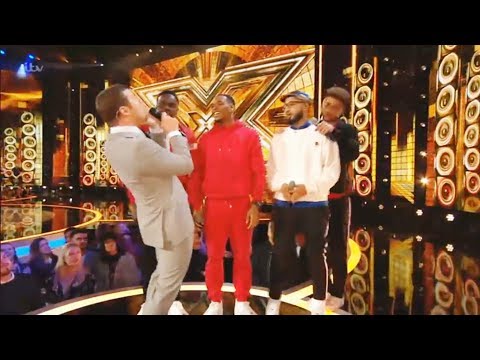 Sing Off  with Rak-su  & Kevin Davy White X Factor 2017 Live Show Week 2