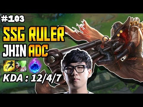 SSG Ruler Jhin vs Varus ADC - Korea Challenger S8