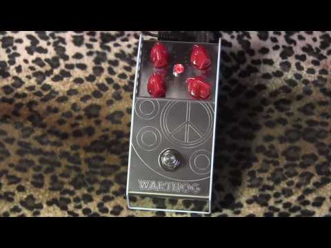 Thorpy FX WARTHOG Distortion pedal of hairy tone sauce and fiery love