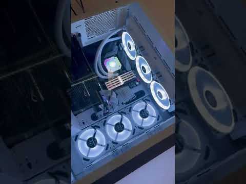 Corsair | ATX PC Smart Case | 5000X RGB | Šoninis langas | Baltas | Vidurio bokštas | Įtrauktas maitinimo šaltinis Nr. | ATX video