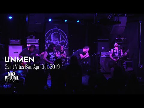 UNMEN live at Saint Vitus Bar, Apr. 9th, 2019 (FULL SET)