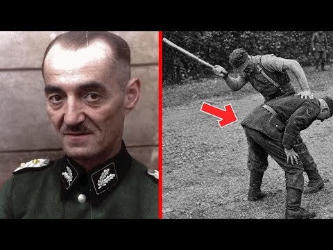 The Brutal Beating Death Of Oskar Dirlewanger – Warning Extremely Hard To Stomach