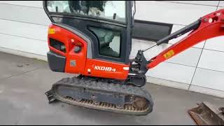 Kubota KX018-4 mini excavator | Image 4 - Machineryline