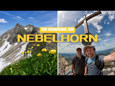Herausfordernde Bergtour: Aufstieg zum Nebelhorn (2224 m) | Vlog 28